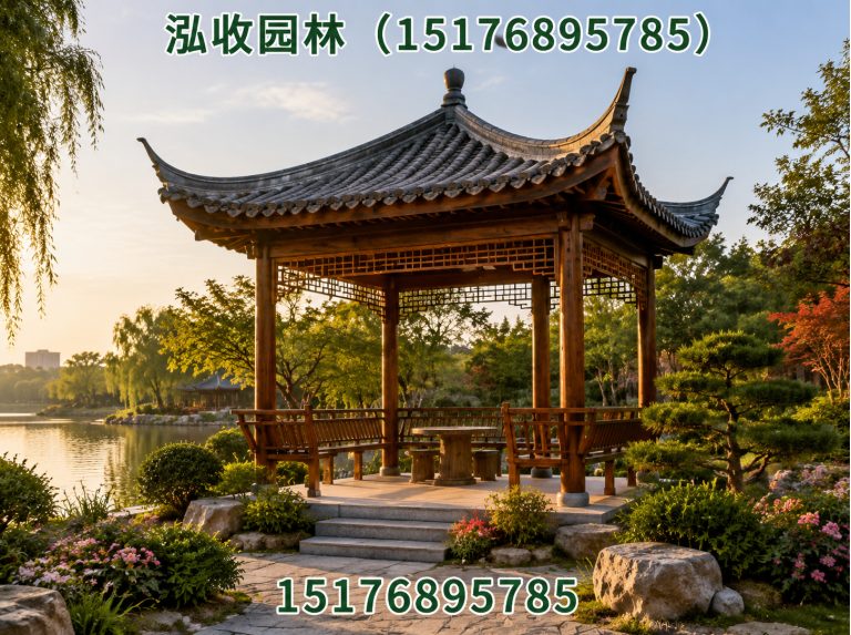 榆林防腐木展示图