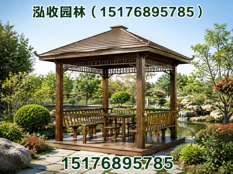 榆林京津冀防腐木工程展示图